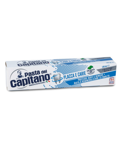 CAPITANO DENT 100ML PLACCA E CARIE BLU