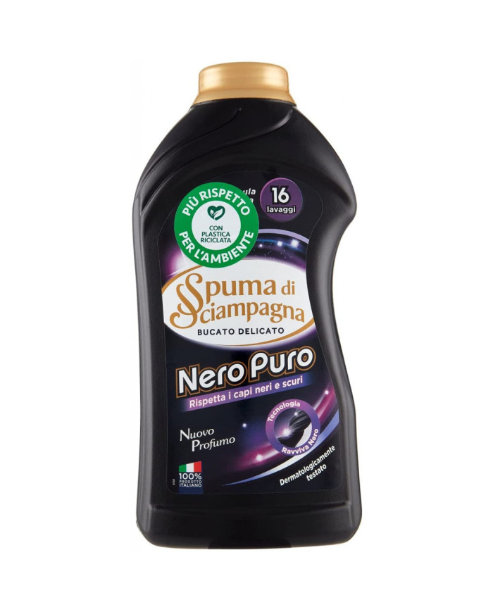 SPUMA SCIAMP 16LAVAGGI NEROPURO 800ML