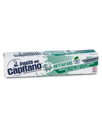 CAPITANO DENT 100ML ANTITARTARO VERDE