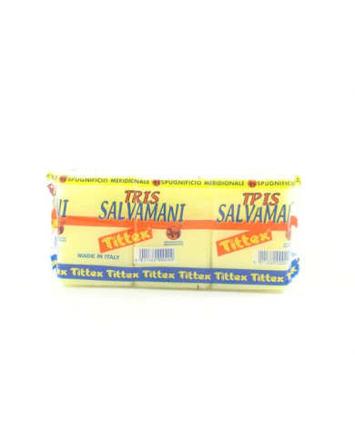 SPUGNA TITTEX PIATTI SALVAMANI 3PZ