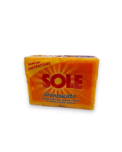 SOLE SAPONE GIALLO 600GR 2PZ