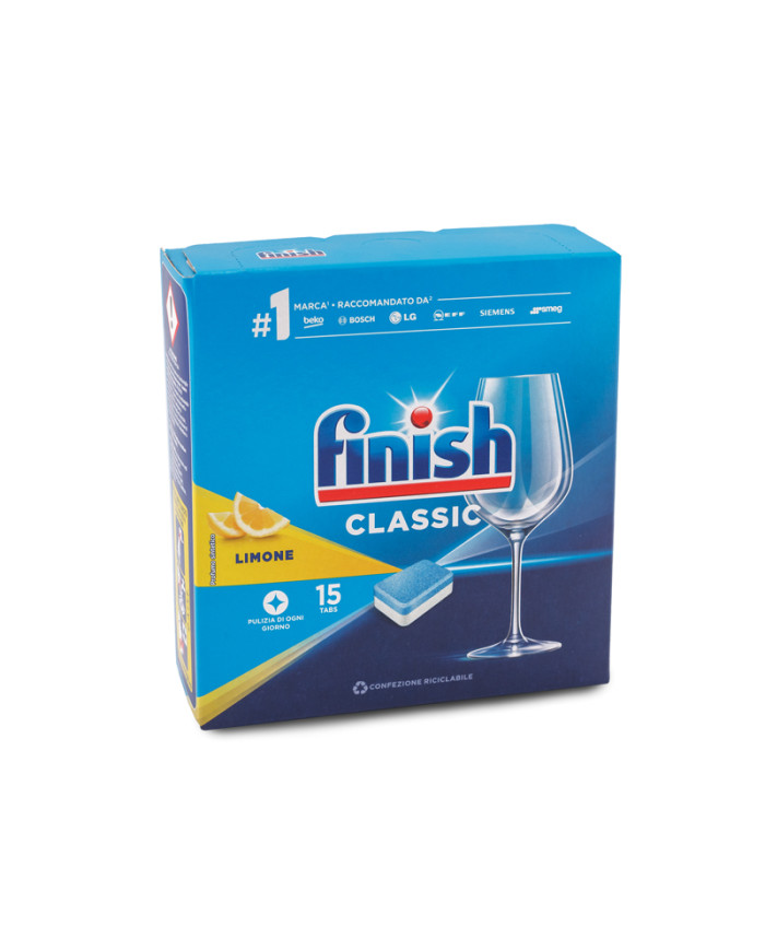 FINISH TABS POW LEMON 15PZ