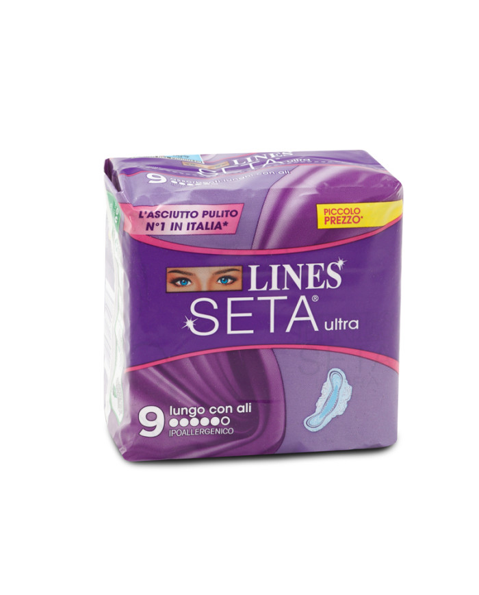 LINES SETA ULTRA LUNGO 9PZ ALI VIOLA