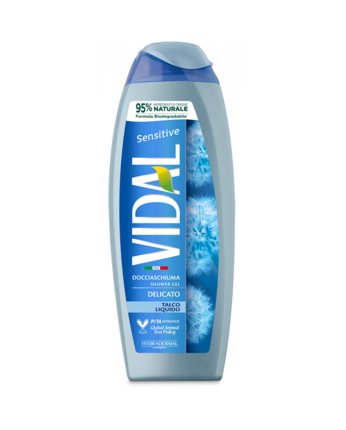 VIDAL DOCCIA SENSITIVE TALCO ML.250