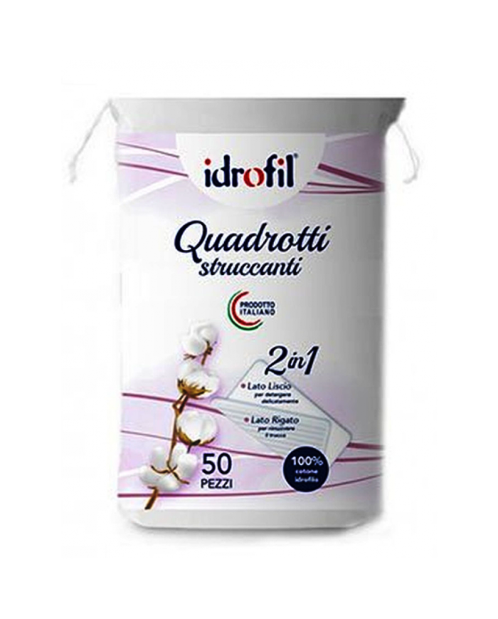 DISCHETTI QUADROTTI 50PZ IDROFIL