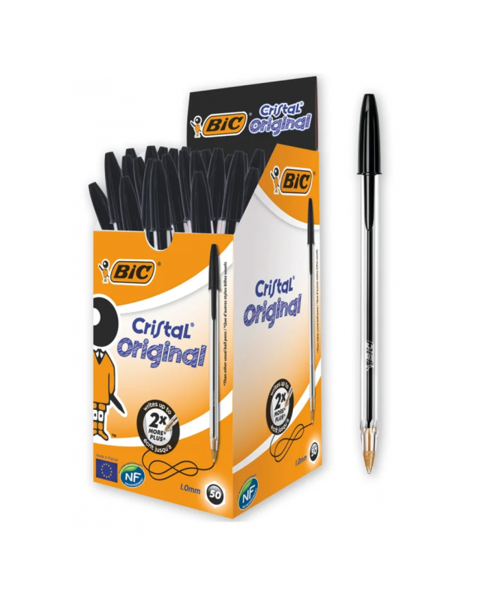PENNA BIC NERE B CRISTAL