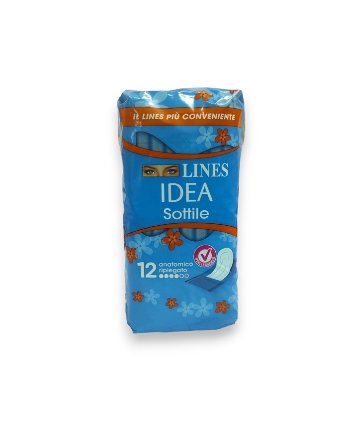 LINES IDEA SOTTILE GIORNO ANA 12PZ RIPIEGATO