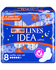 LINES IDEA ULTRA BLU NOTTE ALI 8PZ