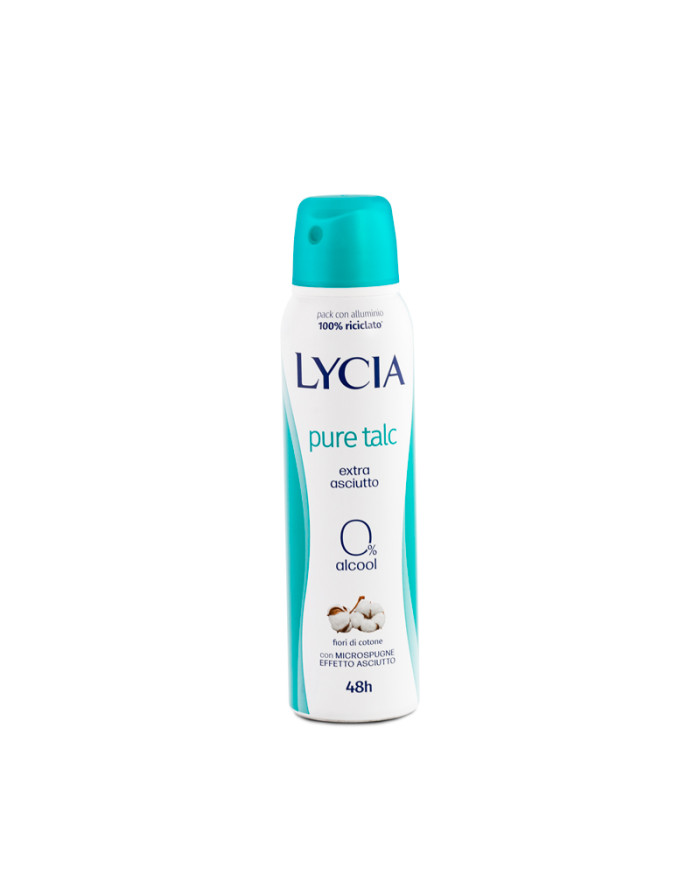 LYCIA DEO SPRAY PURE TALC 150ML ASCIUTTO