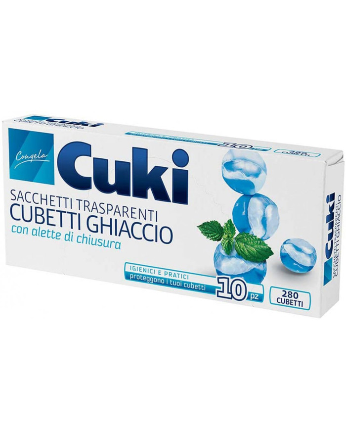 CUKI CUBETTI GHIACCIO 10SAC