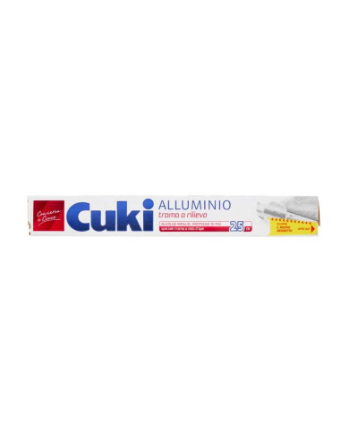 CUKI ALLUMINIO 25MT NUOVA TRAMA