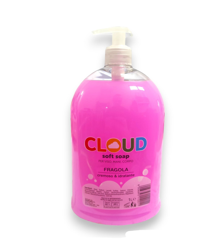 CLOUD SAPONE FRAGOLA 1LT
