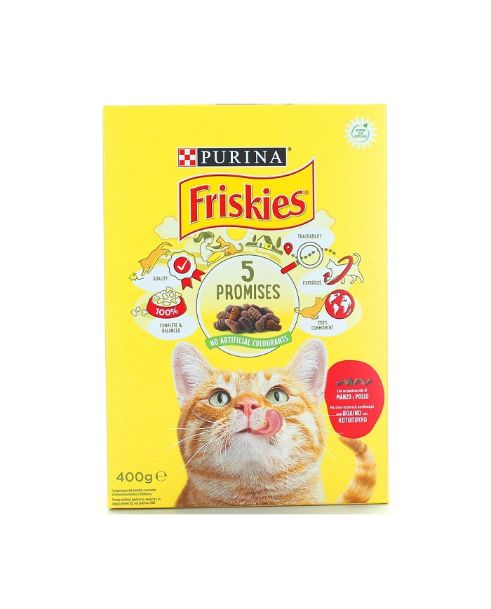 FRISKIES CROC MANZO POLLO GR.400