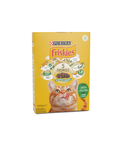 FRISKIES CROC CONIGL POLLO VERD GR.400