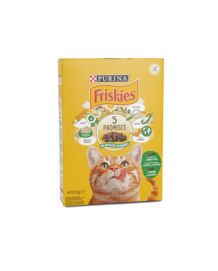 FRISKIES CROC CONIGL POLLO VERD GR.400