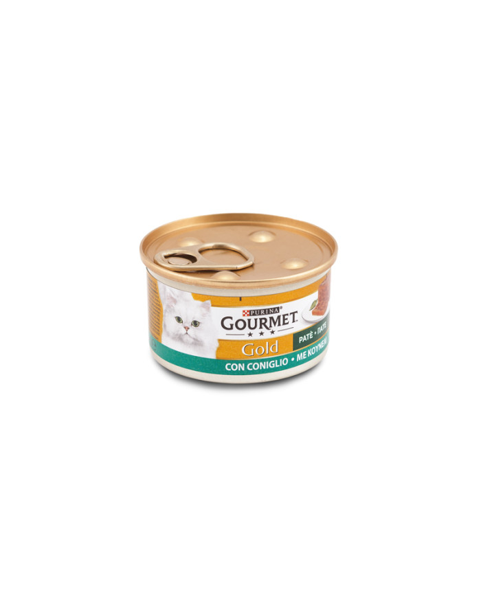 GOURMET GOLD PATE CONIGLIO GR.85