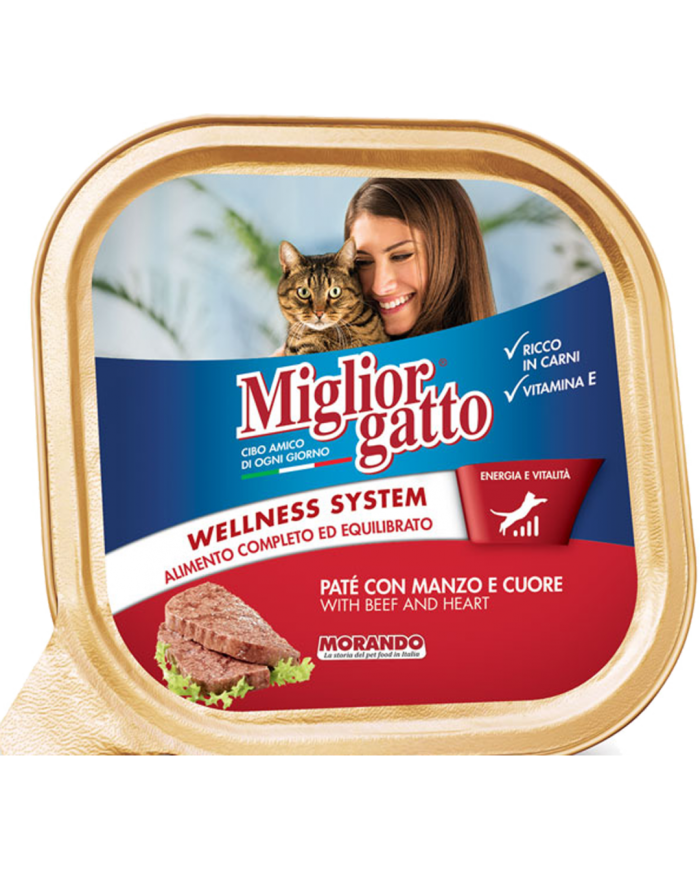 MIGLIORGATTO G.100 MANZO E CUORE