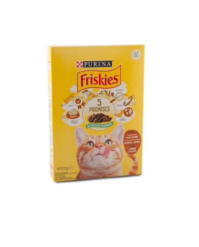 FRISKIES CROC POLLO TACCH VERD GR.400
