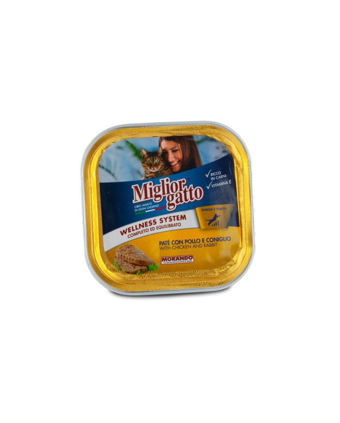 MIGLIORGATTO G.100 POLLO CONIGLIO