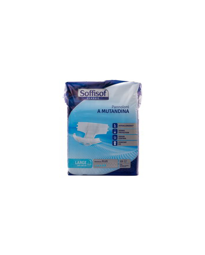 SOFFISOF PANNOL MUTAND LARGE PLUS 15PZ