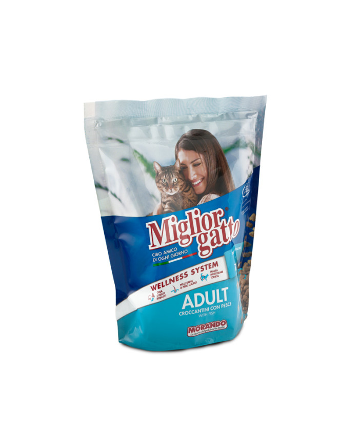 MIGLIORGATTO CROCC GR.400 PESCE