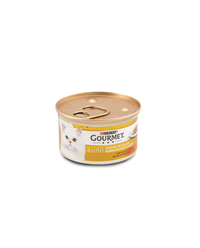 GOURMET GOLD DADINI POLLO FEGATO GR.85