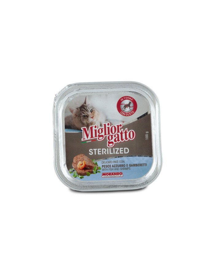 MIGLIORGATTO STER G100 PESCE GAMB