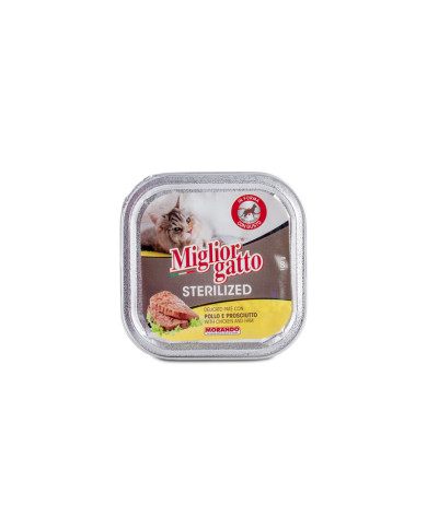 MIGLIORGATTO STER G100 POLLO PROSCIUTTO