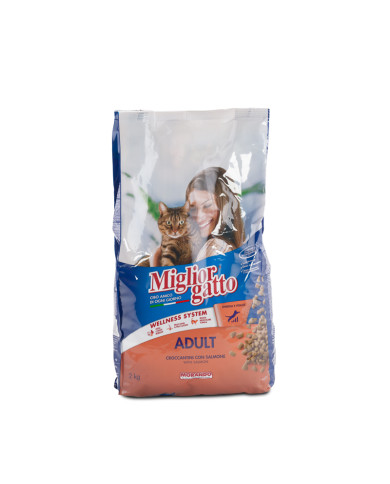 MIGLIORGATTO CROCCHE 2KG SALMONE A