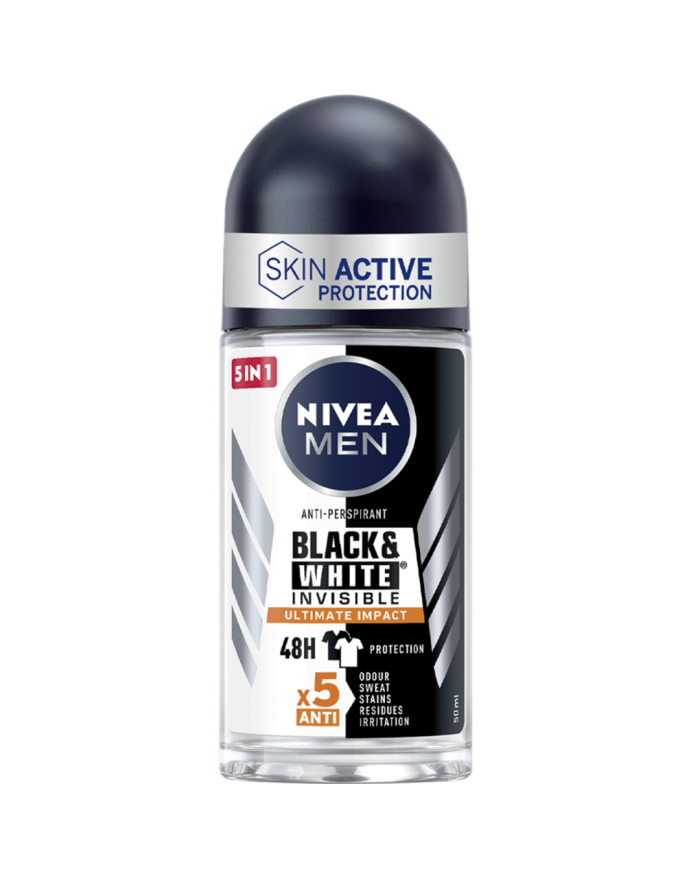 NIVEA DEO MEN ROLL-ON INVISIBILE B/W