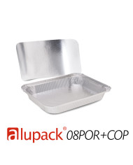 ALU VASCHETT 08POR C/COPERCHIO R08L 50PZ