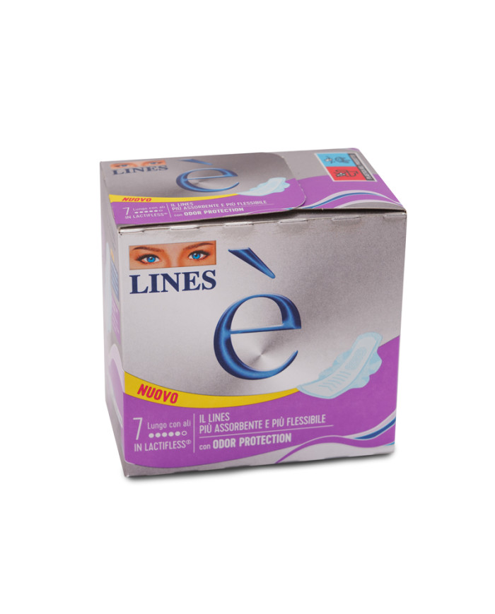 LINES E LUNGO ALI X 7 VIOLA SCURO