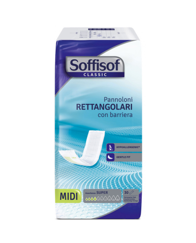 SOFFISOF PANNOL RETTANGOLARE 30PZ BARRIERA