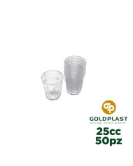 BICCHIER D KRISTAL 025CC PZ50 GOLD