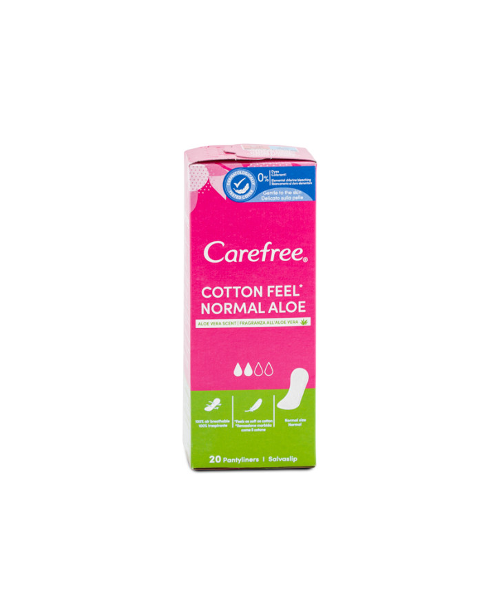 CAREFREE ALOE COTTON X 20 DISTESO