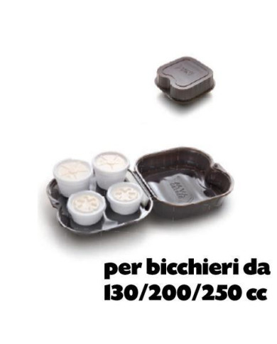KAPPUCCIO WAY N 4 POSTI X 60PZ NEW