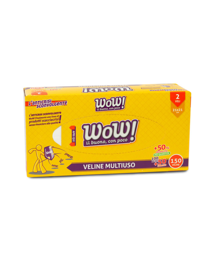 WOW VELINE 150 PZ FAZZOLETTI