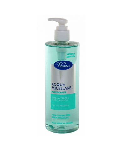 VENUS ACQUA MICELLARE DETERG PURIFICANTE 400ML