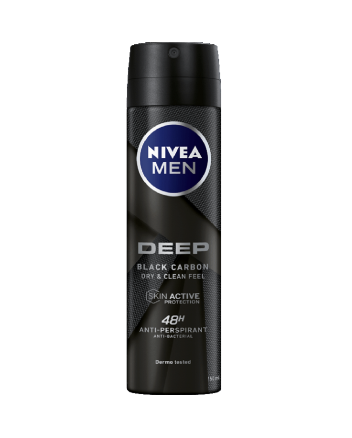 NIVEA DEO MEN SPRAY DEEP BLACK