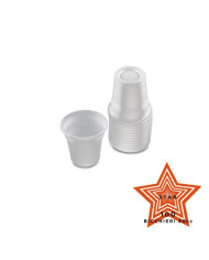 BICCHIERI 80CC CAFFE BIANCHI 100PZ STAR