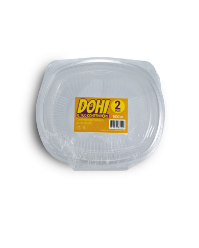 OVALINE CONTENITORI PET OVALI 1500CC 2PZ
