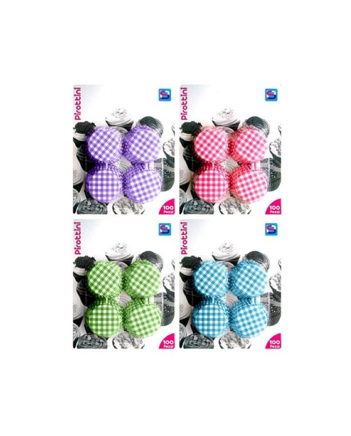 L.DOLCI PIROTTINI STAMPATI 100PZ 9CM