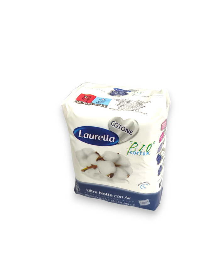 LAURELLA COTTON ULTRA NOTTE X10 CON ALI