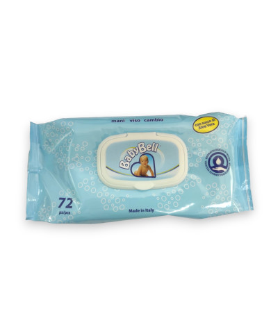 SOF SALVIETTE BABY BELL 72PZ CON TAPPO