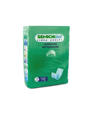 SEN PANNOLONE RETTANGOLARE 15PZ