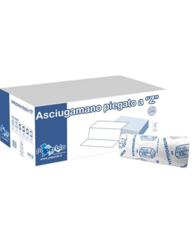 ASCIUGAMANI PIEGATI A Z PZ.150 PURA CELL PAPER