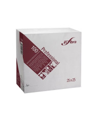 TOVAGLIOLI 25X25 BIANCO 100PZ INFIBRA