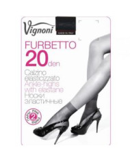 FURBETTO CALZINO ELAST NERO 20 DEN