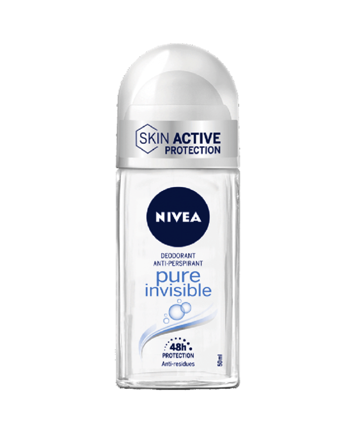 NIVEA DEO ROL ON 50ML PURE INVISIBLE