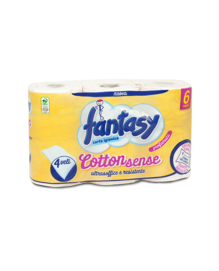 FANTASY IGIENICA 6RT 4V  COTTONE SENSE PROFUMATA